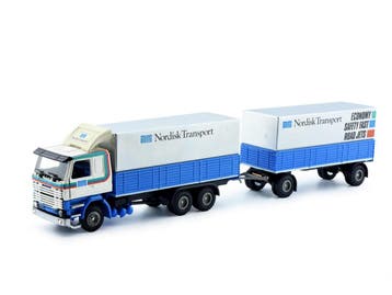 Schaal 1:50 Tekno 850808 Zweden 1985 Nordisk  Motorwagen-..., Ophalen of Verzenden, Gebruikt, Tekno