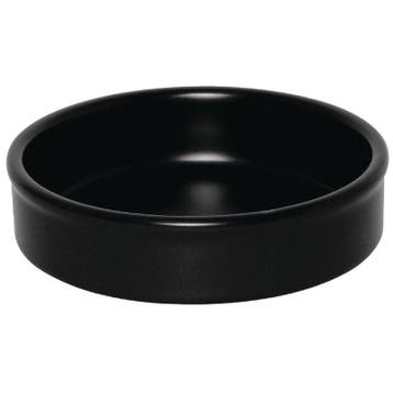 Schaaltjes | Keramiek | Zwart | 6 Stuks | Ø102x20(h)mm, Verzenden