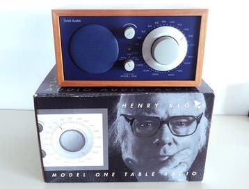 Tivoli Audio by Henry Kloss - Model ONE Blu Cherry - Table, Nieuw