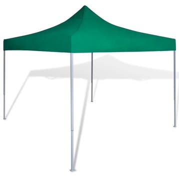 vidaXL Vouwtent 3x3 m groen, Tuin en Terras, Verzenden, Nieuw