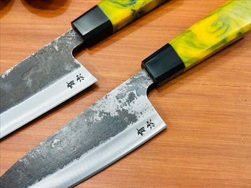 Keukenmes - Bunka & Deba - Handgemaakt Japans staal