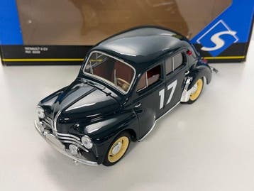 Solido 1:18 - Voiture miniature - Renault 4CV #17 15th Tour, Nieuw