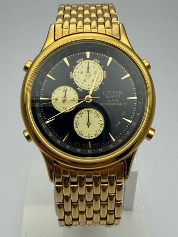 Citizen - Quartz Alarm Chronograph – Cal. 6850 – Ref., Handtassen en Accessoires, Horloges | Heren, Nieuw