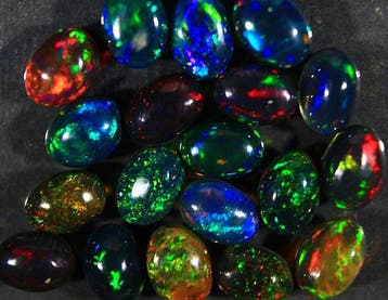Geen reserve - 9,40 ct. Natuurlijke Ethiopische Zwarte
