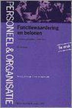 FUNCTIEWAARDERING EN BELONEN    REEKS:MONOGRAFIEEN PERS.&, Verzenden, Gelezen, F.C.M. Poels