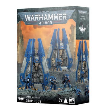 Space Marines Drop Pods 2025 editie (Warhammer Nieuw), Ophalen of Verzenden