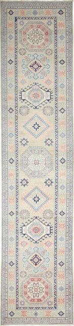 Kazak - Vloerkleed - 388 cm - 83 cm - Handgemaakt -, Nieuw