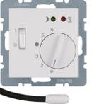 Thermostat de sol Hager Berker avec interrupteur à contact -, Bricolage & Construction, Verzenden