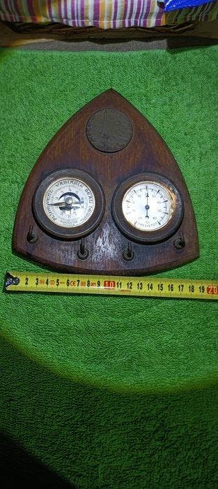 barostar conduite mesure Wheel barometer - Hout