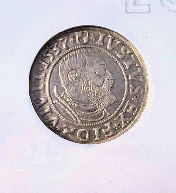 Duitsland, Pruisen. Albert I. 1 Grosz 1537 (Zonder