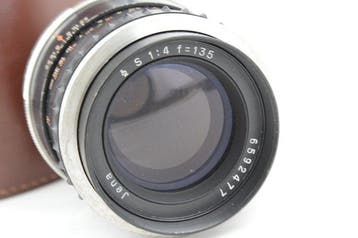 Carl Zeiss Jena Sonnar 4/135mm | Objectif d’appareil photo, Nieuw