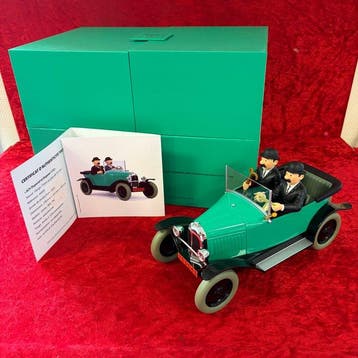 Kuifje Kuifje Autocollectie schaal 1/12 - Kuifje Auto-De 5PK, Nieuw