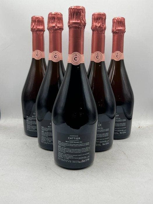 Cattier, Brut - Champagne Rosé - 6 Flessen (0.75 liter), Collections, Vins