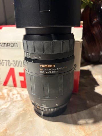 Tamron AF 70-300mm F/4-5.6 LD (Nikon AF-D) Single lens, Nieuw