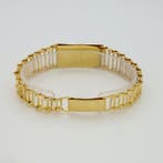 Armband - 18 karaat Geel goud - Maansteen, Handtassen en Accessoires, Armbanden, Nieuw