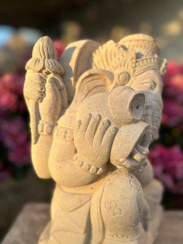 Statua di Ganesh il Dio degli inizi - Beeld - Ganesha -, Antiek en Kunst
