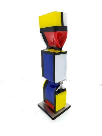 Ad van Hassel (1953) - Luxury Art Candy Toffee - Mondriaan I