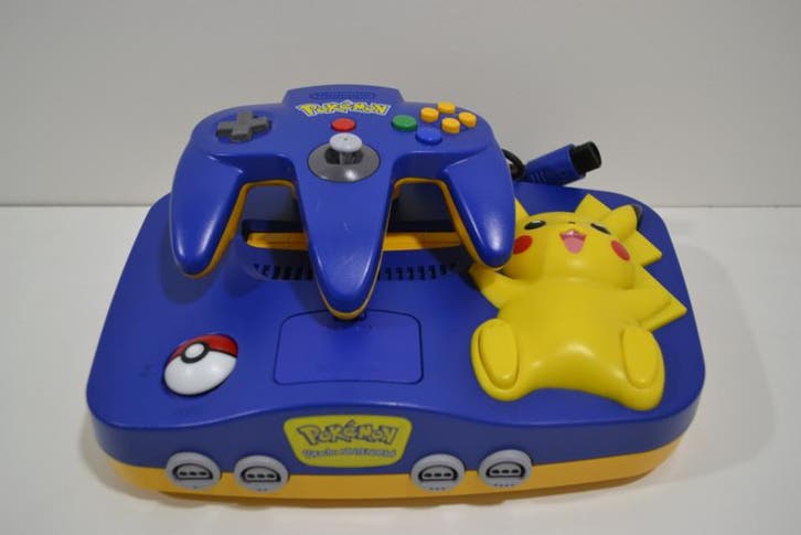 Nintendo 64 LIMITED EDITION Pokemon Pikachu Console Set, Games en Spelcomputers, Spelcomputers | Nintendo 64