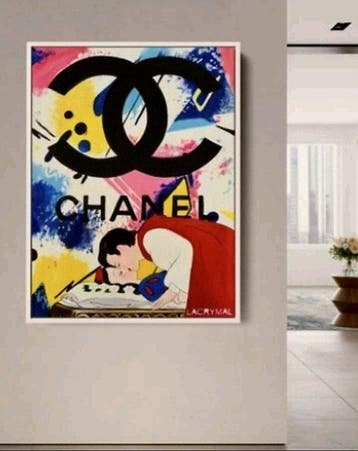 Lacrymal (1990) - (100% Handpainted !) Chanel Wake Up