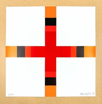 Paul Osipow (1939) - Geometric composition II/IV