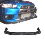 Spoiler Lame Pare-Chocs Avant Pour Mitsubishi Evo X Carbone, Auto-onderdelen, Verzenden, Nieuw