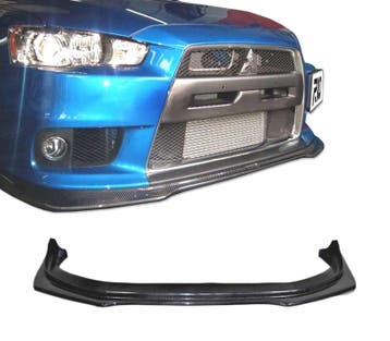 Spoiler Lame Pare-Chocs Avant Pour Mitsubishi Evo X Carbone, Verzenden, Nieuw