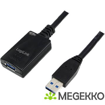 LogiLink 5.0m USB 3.0 M/F, Verzenden, Nieuw