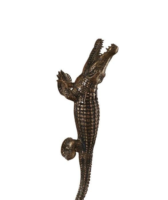 Deurklink - 2026 - 47 cm goud gepolijst Croc, Antiek en Kunst, Curiosa en Brocante