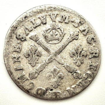 Frankrijk. Louis XIV (1643-1715). 5 Sols 1703-BB, Strasbourg