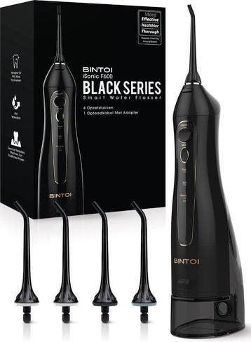 2dekans | Bintoi® iSonic Black Series F600 - Waterflosser -, Ophalen of Verzenden, Nieuw