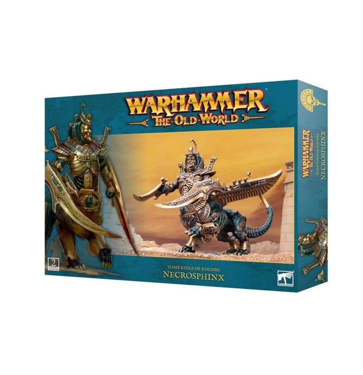 Tomb Kings of Khermi Necrosphinx (warhammer nieuw), Hobby & Loisirs créatifs, Wargaming, Enlèvement ou Envoi