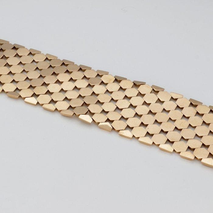 Armband - 14 karaat Geel goud, Bijoux, Sacs & Beauté, Bracelets