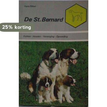 St. bernhard 9789003972200 Raber, Verzenden, Gelezen, Raber