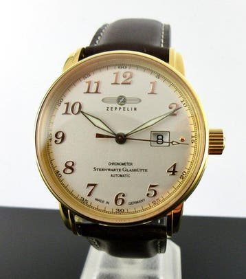 Zeppelin - Zeppelin Sternwarte Glashütte Automatic, Handtassen en Accessoires, Nieuw