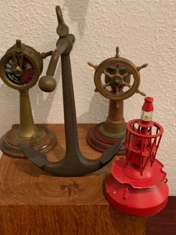 Maritieme objecten - Brons- Maritieme miniaturen
