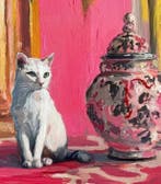 Kleury.art - [XL Canvas] The Empress of Magenta” by