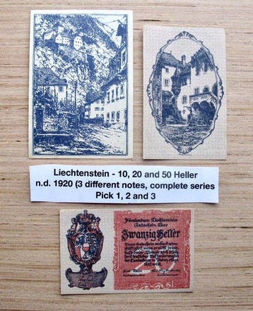 Duitsland, Liechtenstein. - 200+ Different Notgeld notes, Postzegels en Munten