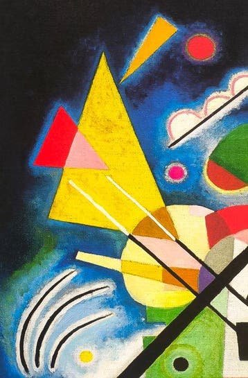 Wassily Kandinsky (1866-1944) (after) - Blaues Bild, 1924
