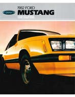 1982 FORD MUSTANG BROCHURE ENGELS (USA), Nieuw