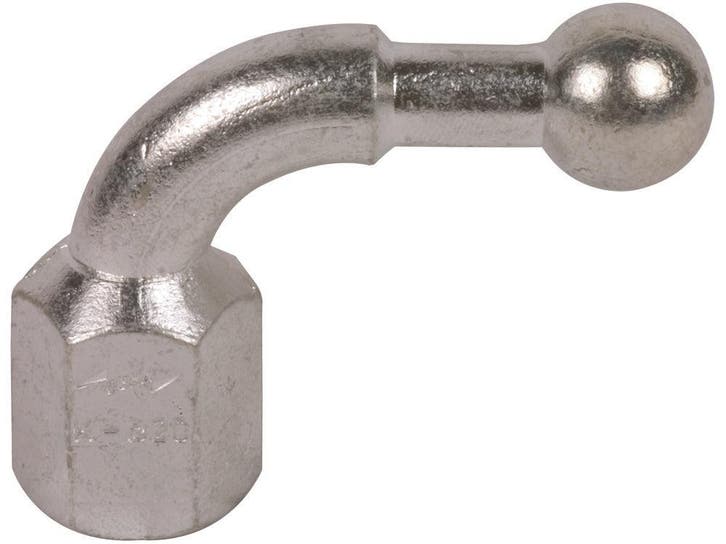Vaste balpen 20 mm schuin met M12 binnendraad - 707200, Bricolage & Construction, Électricité & Câbles, Envoi
