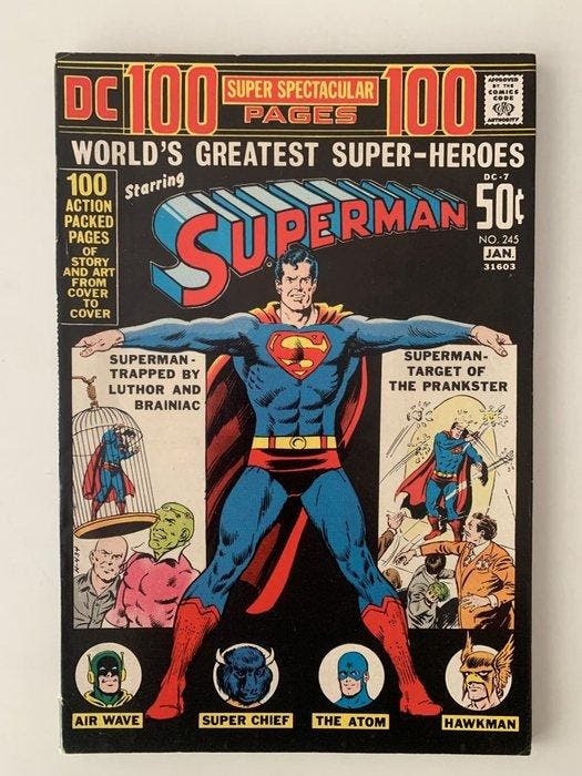 Superman #245, 262, 266 - 3 Comic - 1972, Livres, BD | Comics