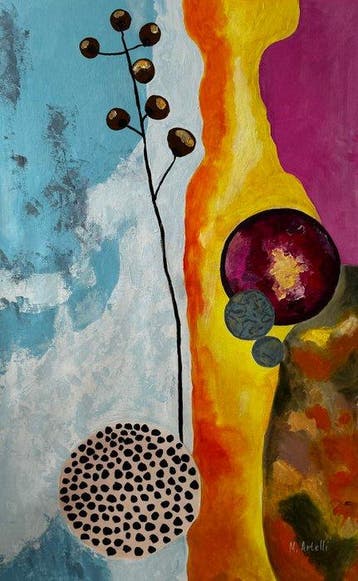 Maria Artelli - Axis of Light (XXL), Antiek en Kunst