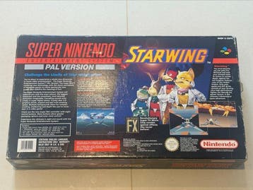 Nintendo - Super Nintendo Starwing CIB UK - Super Nintendo, Nieuw