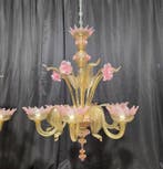 Lustre (2) - Ambretti Sans réserve. - Verre de Murano - 6