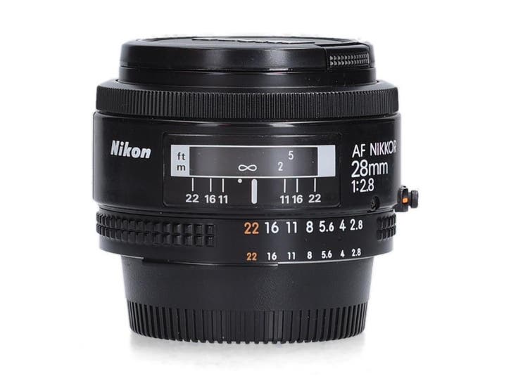 Nikon AF 28mm f/2.8 · 1 jaar garantie, TV, Hi-fi & Vidéo, Photo | Lentilles & Objectifs, Comme neuf, Enlèvement ou Envoi