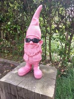 Beeld, funny gnome with sunglasses - 41 cm - polyresin