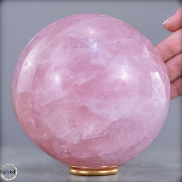 Natuurlijke rozenkwartsbol uit Brazilië- 3025.71 g