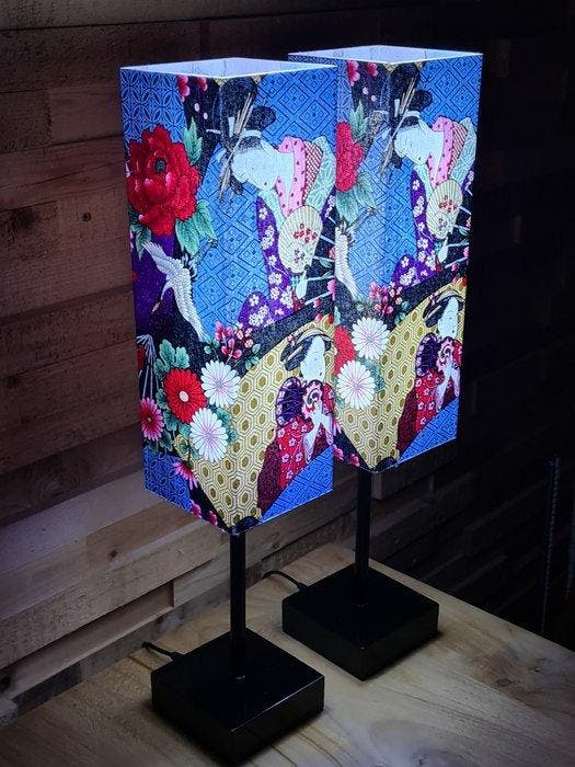 Bram Art & Design - Bram van den Brink - Lamp (2) -, Antiek en Kunst, Curiosa en Brocante