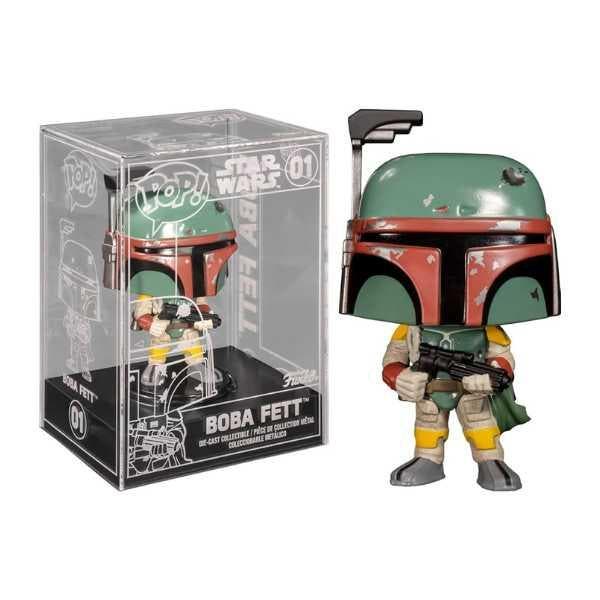 Funko Pop Star Wars  Boba Fett DieCast 01, no chase version, Verzamelen, Poppetjes en Figuurtjes, Nieuw, Verzenden