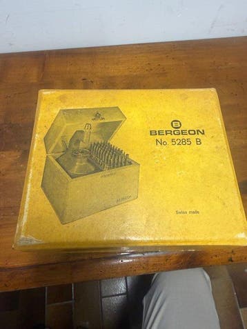 Bergeon - Horlogemakers gereedschap - potence voor rivet